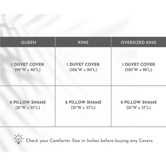 Duvet Cover,Queen Size 400Thread Count Sateen 3Piece Bedding Set,100%Pure Cotton - Picture 6 of 6